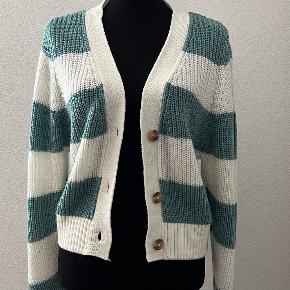 SO Striped Cardigan Sweater - XS (never worn)
